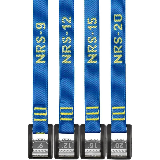 NRS 12 Ft Buckle Bumper Straps, Pair of 2