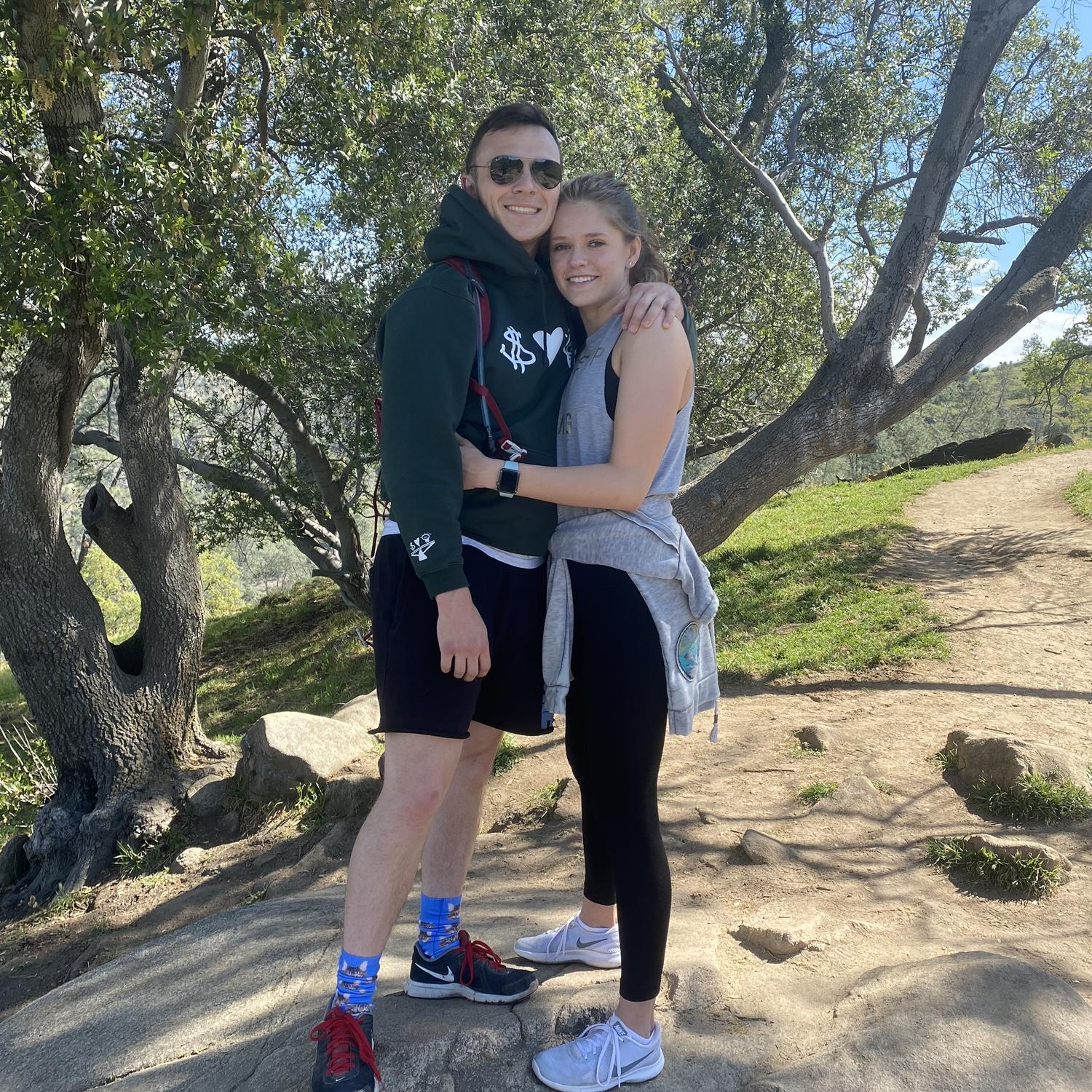 This hiking trail is special to us; it was one of the places we would use as an excuse to hang out with each other when we were getting to know each other. 🤭