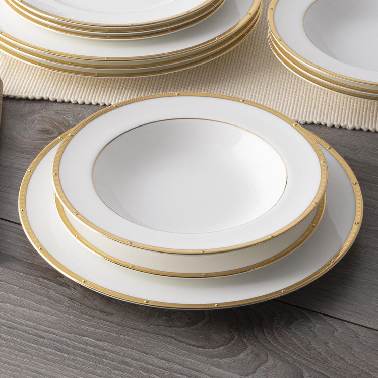 Noritake, Rochelle 12-Piece Dinnerware Set, Service for 4 | Zola