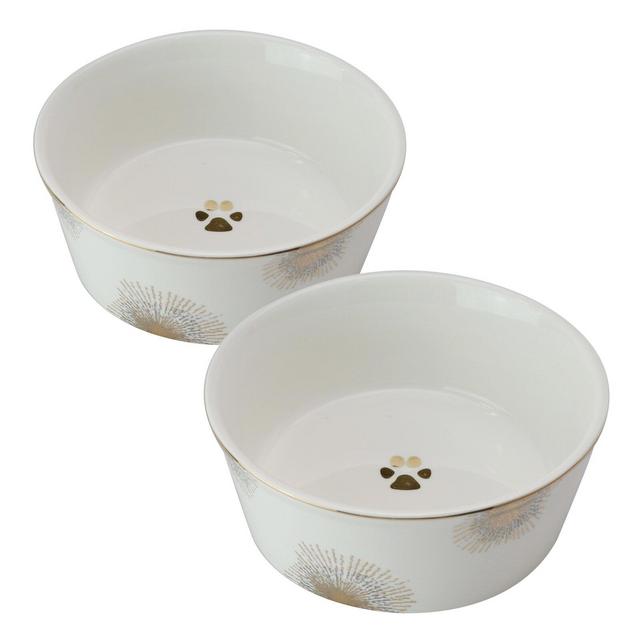 Fido's Diner Sunburst Pet Bowl