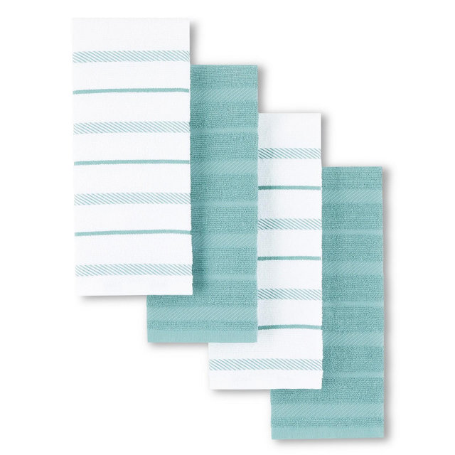 KitchenAid Albany Cotton Kitchen Towel, 4Pk, 16" x 26"