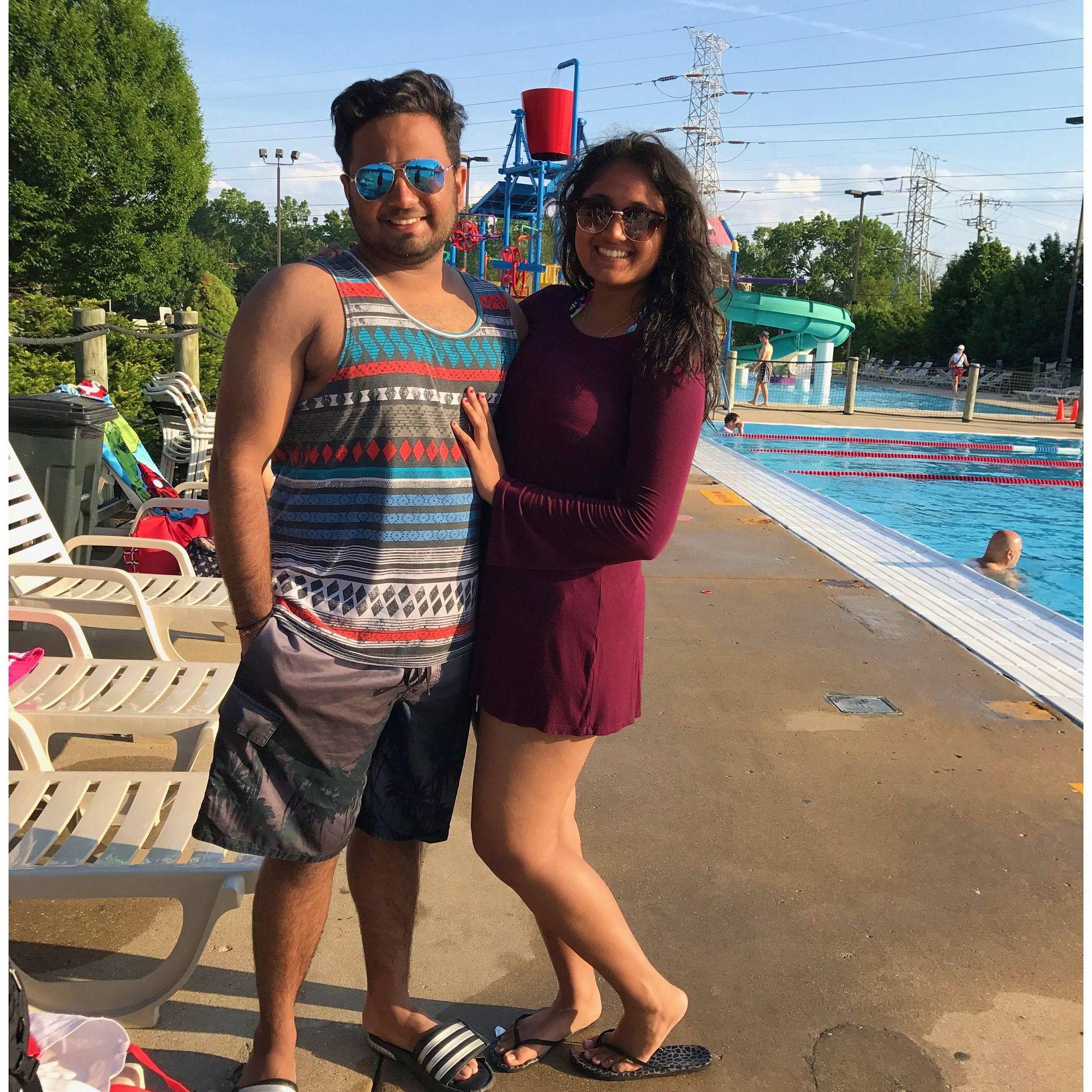 The library was not the only place we snuck out to! ;)