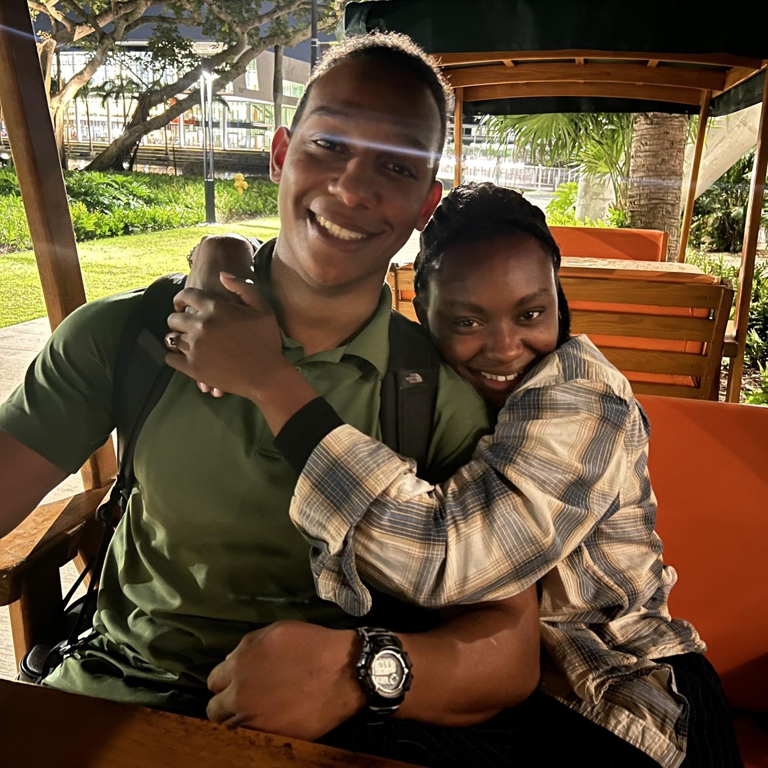 Our first couple pic! Shout of Cami💕