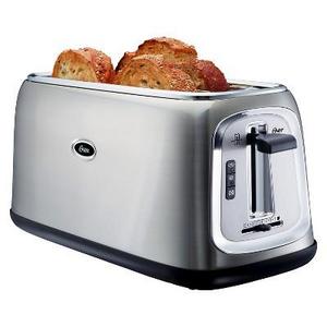 Oster® 4-Slice Long-Slot Toaster - Stainless Steel TSSTTRJB30R