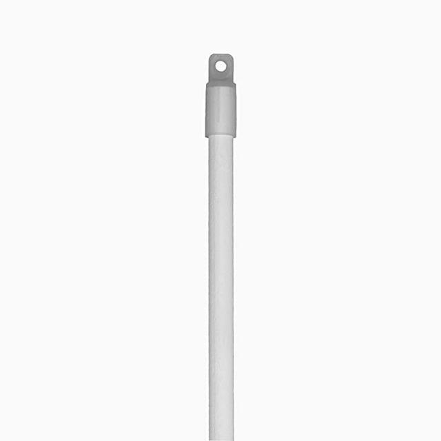 1 Pack - Available in 24" - 30" - 36" (30") Snow White Wood Blind Tilt Wand Replacement - S Hook Included