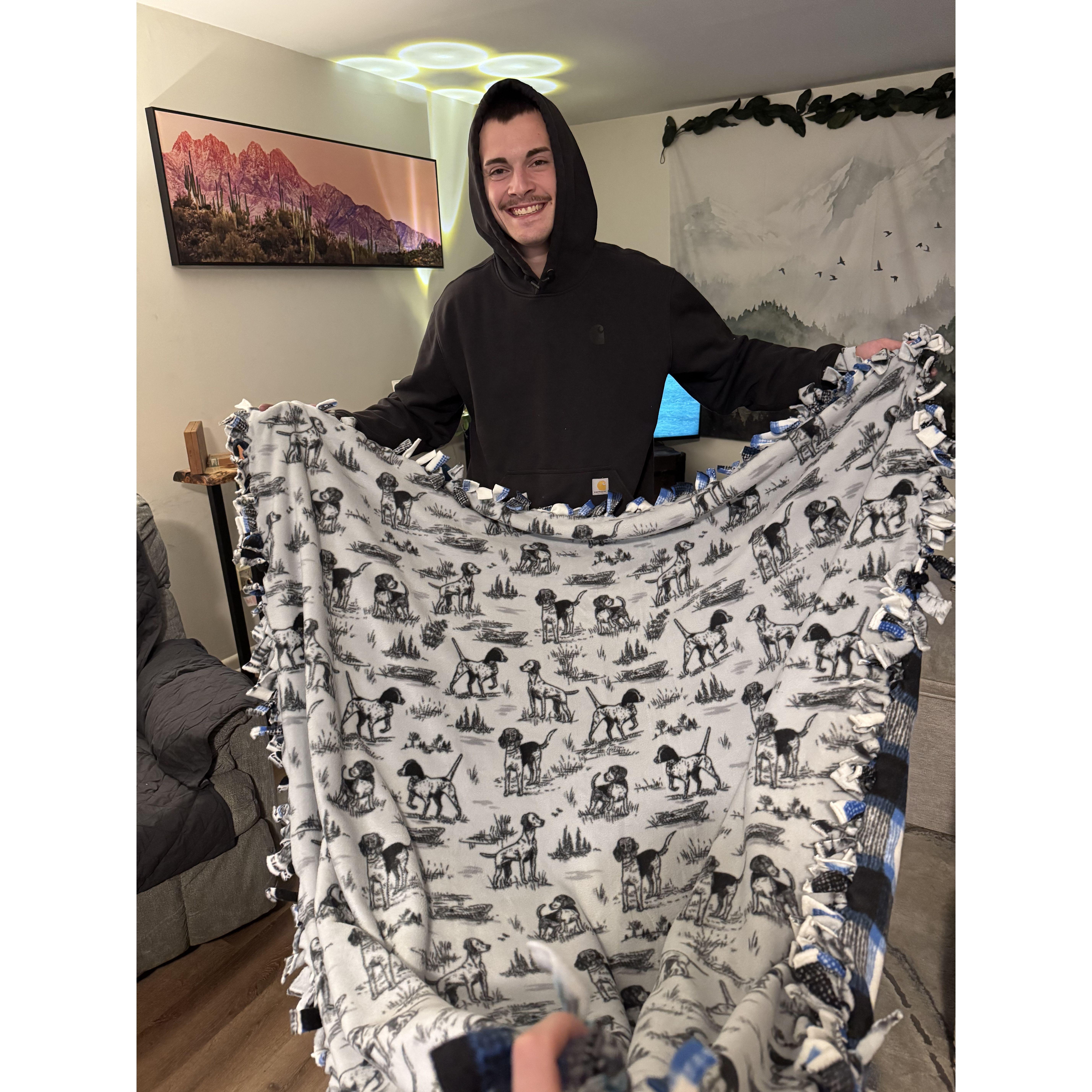 Yes We Made This Blanket