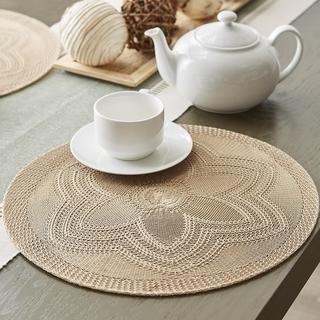 Floral Round Placemat, Set of 6