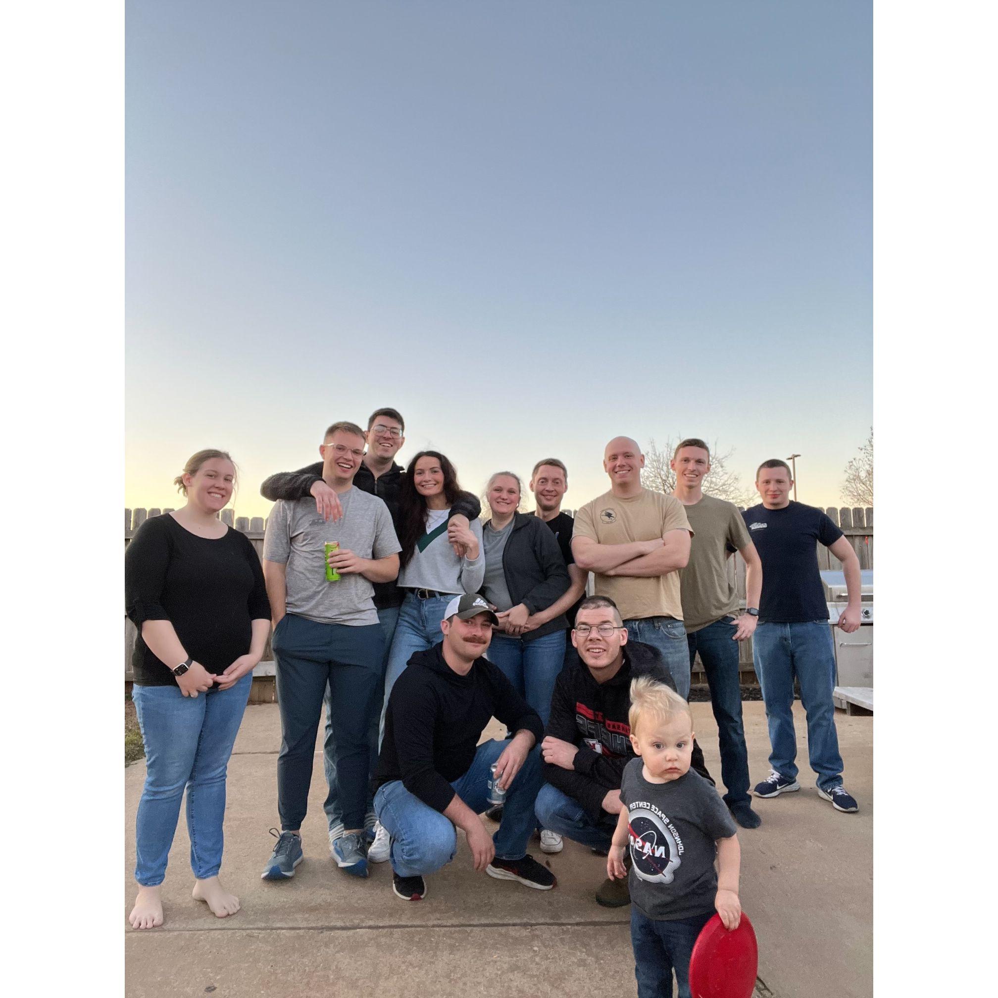Celebrating our friends before their next adventures. Feb '23