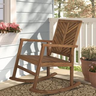 Ned Modern Patio Outdoor Rocking Chair