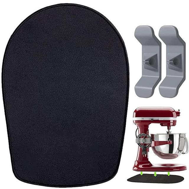 Mixer Mover Sliding Mats for Kitchen aid Stand Mixer Slider Mat Pad Kitchen Appliance Slide Mats Pads Compatible with Kitchen aid 4.5-5 Qt Tilt-Head Stand Mixer Artisan Classic