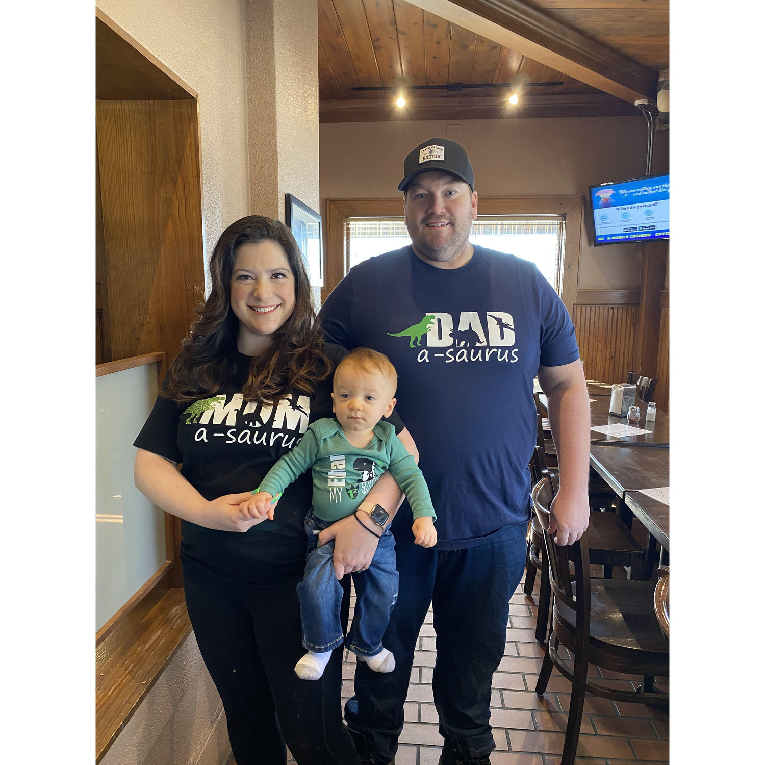 Celebrating our son's 1st birthday!