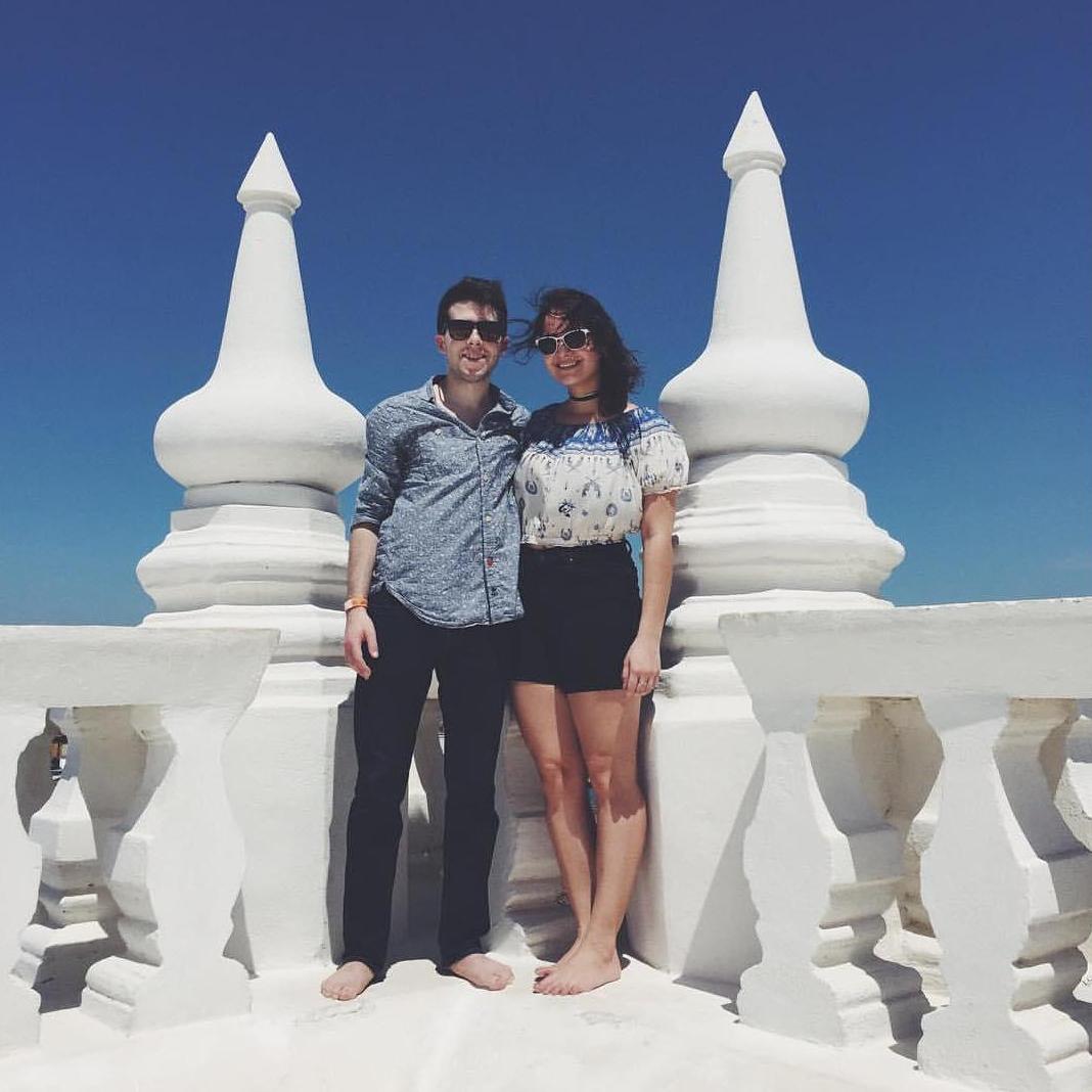 Cathedral rooftop in Leon, Nicaragua 2016.