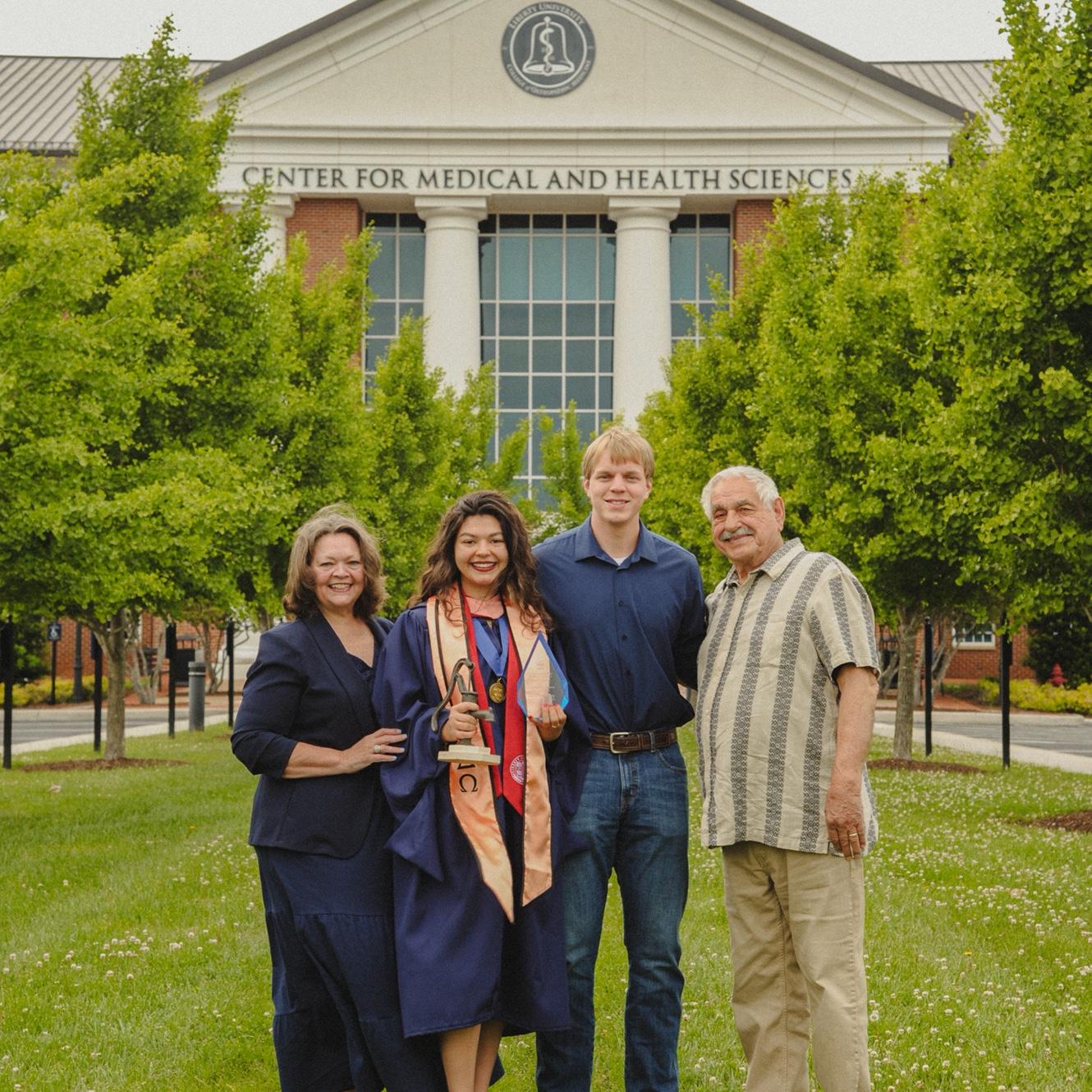 Katieโs Master of Public Health graduation from Liberty University