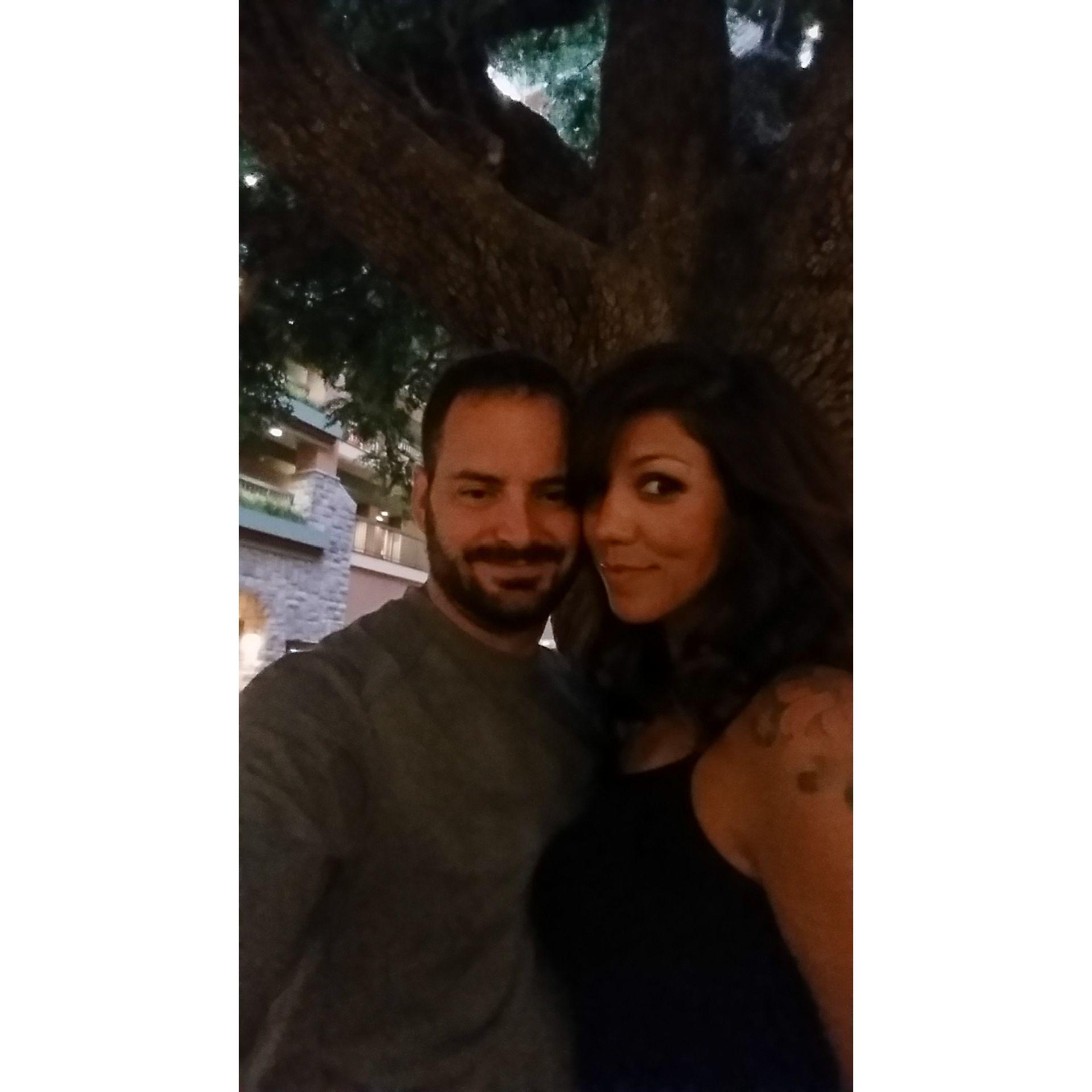 Branson, MI for our first anniversary.  Damn, this was 9 years ago?!