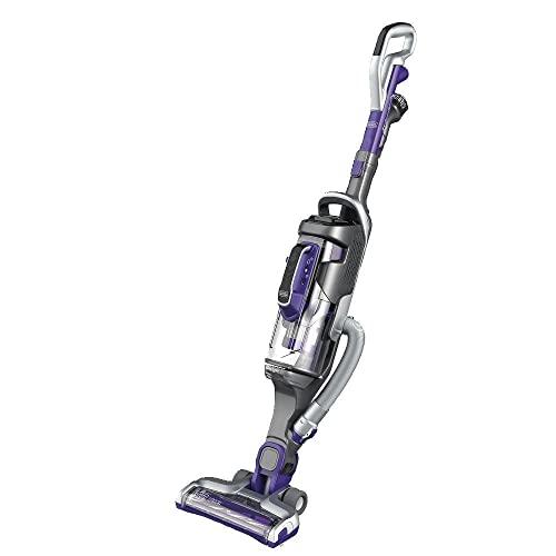 BLACK+DECKER Power Series Pro Pet Cordless Stick Vacuum Cleaner, 2-in-1, Purple (HCUA525JP)