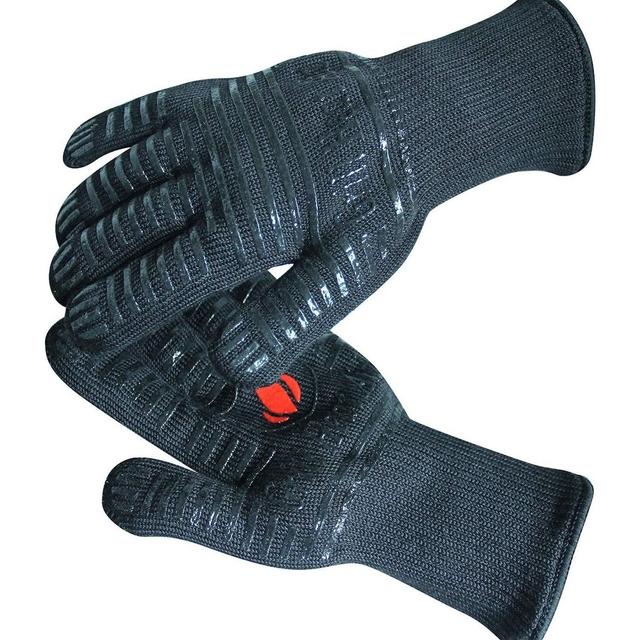 GRILL HEAT AID BBQ Gloves Heat Resistant 1,472℉ Extreme. Dexterity in Kitchen to Handle Cooking Hot Food in Oven, Cast Iron, Pizza, Baking, Barbecue, Smoker Camping. Fireproof Use for Men Women
