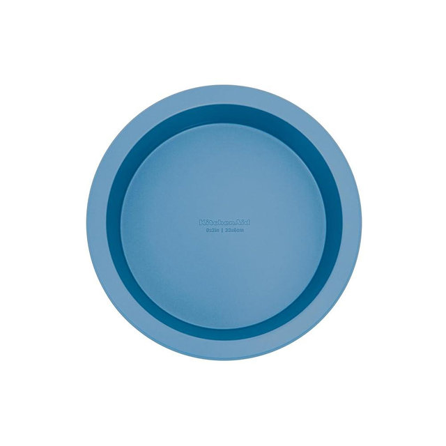 KitchenAid 9in Nonstick Aluminized Steel Round Cake Pan, Blue Velvet