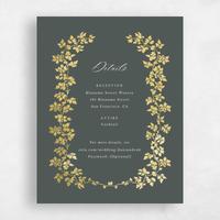 Green Wedding Enclosure - Edera Foil