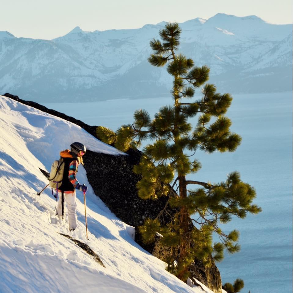 Adventuring above Sand Harbor