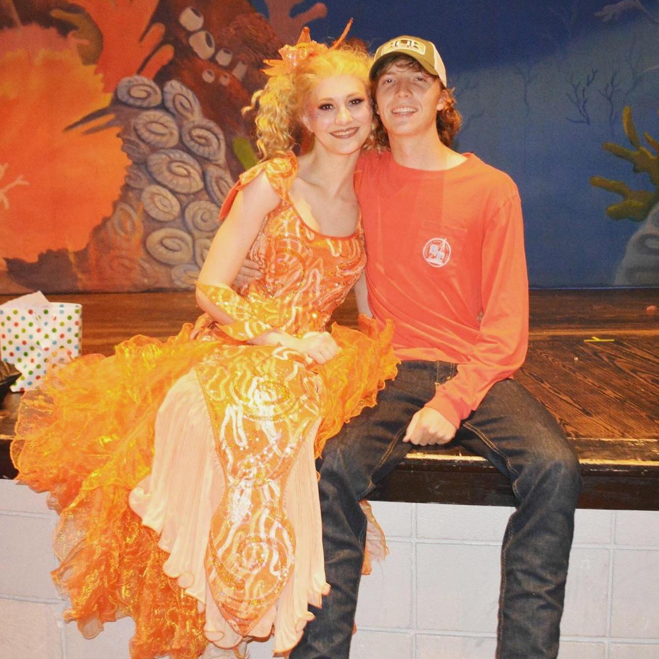 My biggest supporter!
The Little Mermaid, 2016