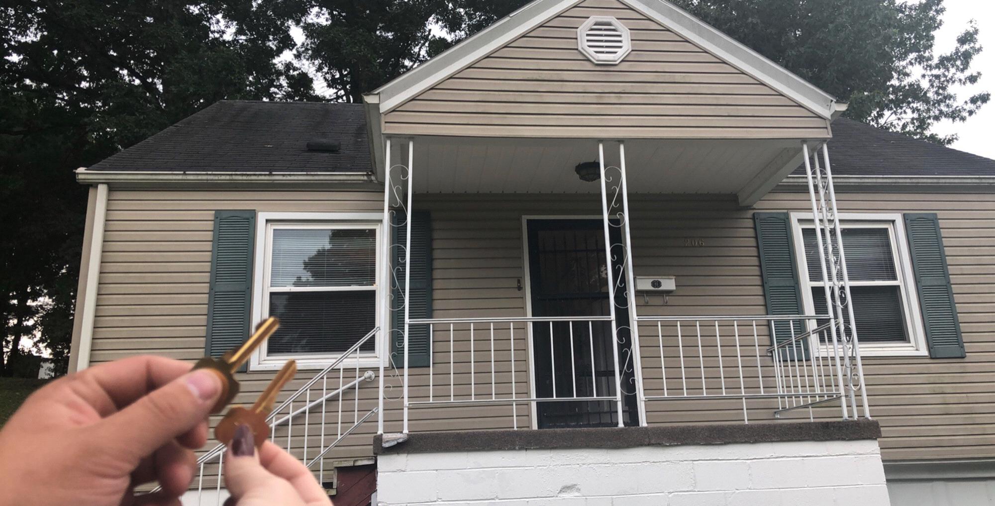 Our first home together