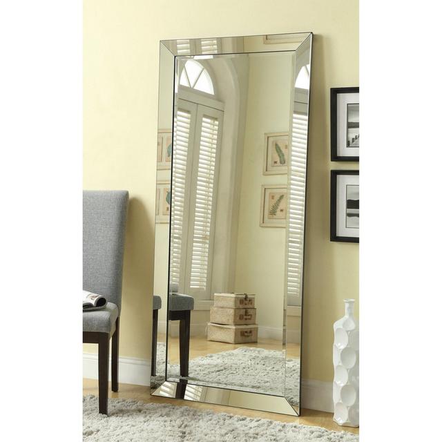 Coaster Company Silver Beveled Mirror - Walmart.com