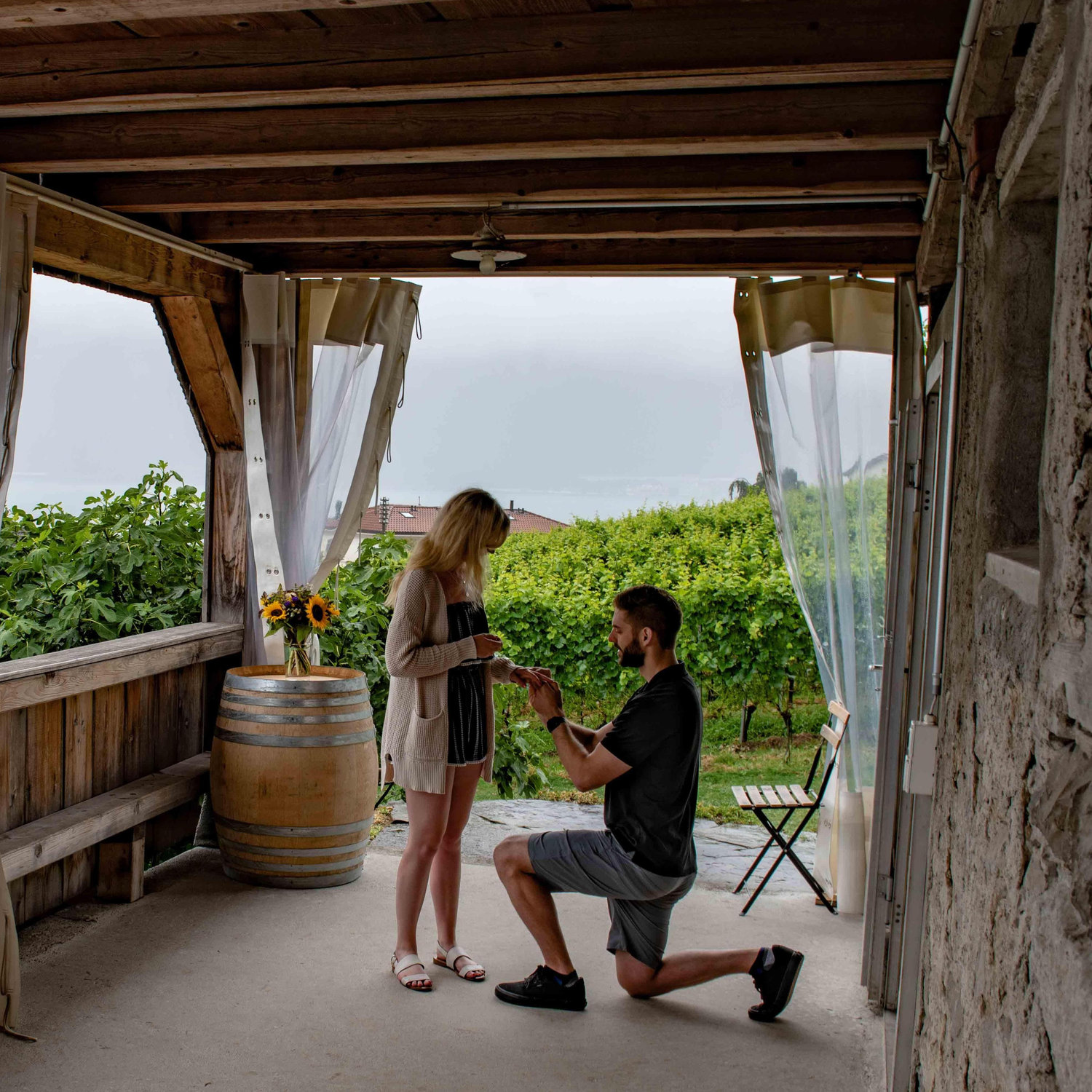 Surprise proposal in Lucerne, Switzerland!