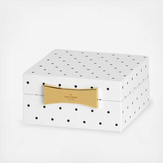 Garden drive square jewelry on sale box