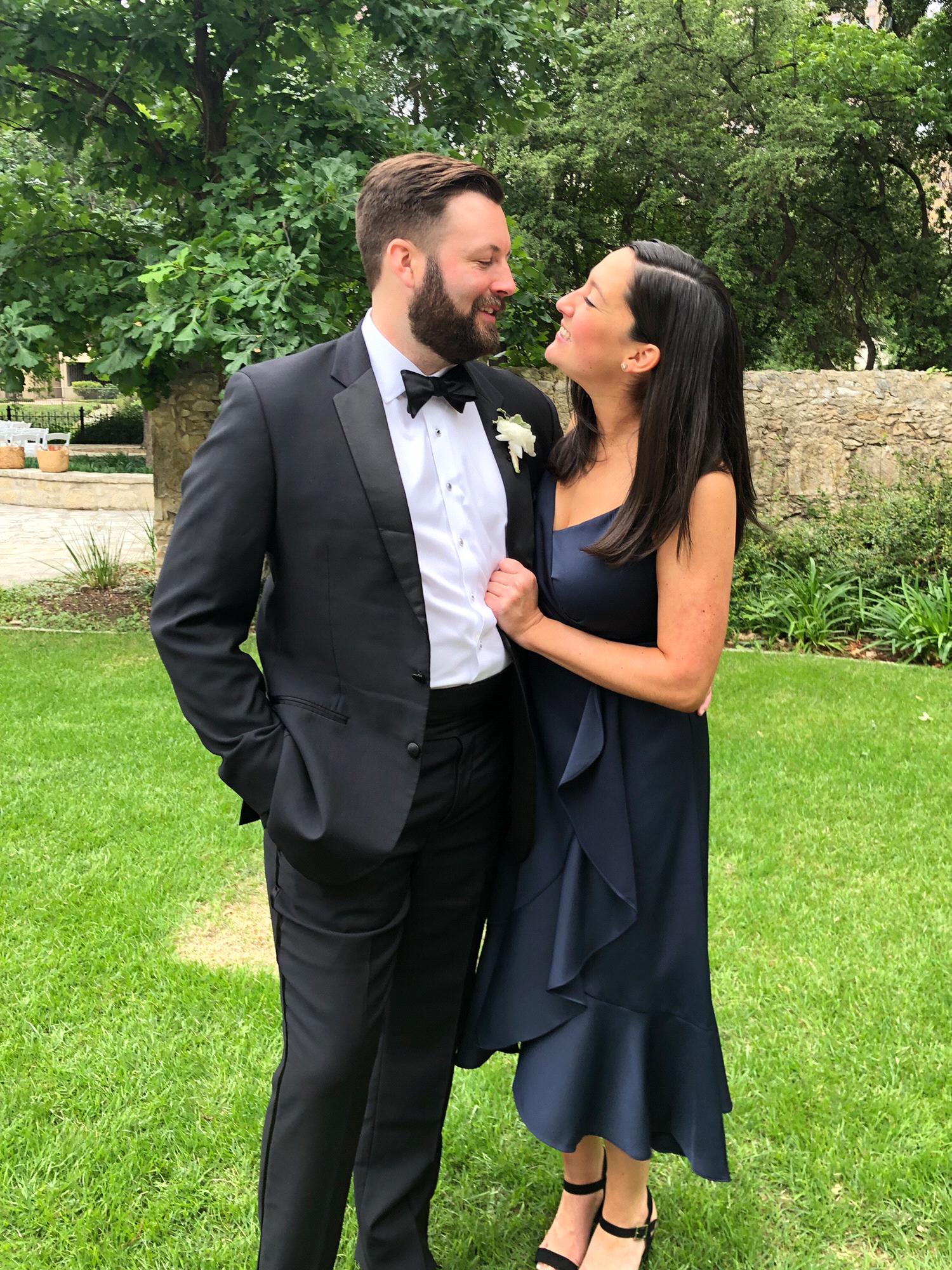 At the Elder wedding in San Antonio, May 2019