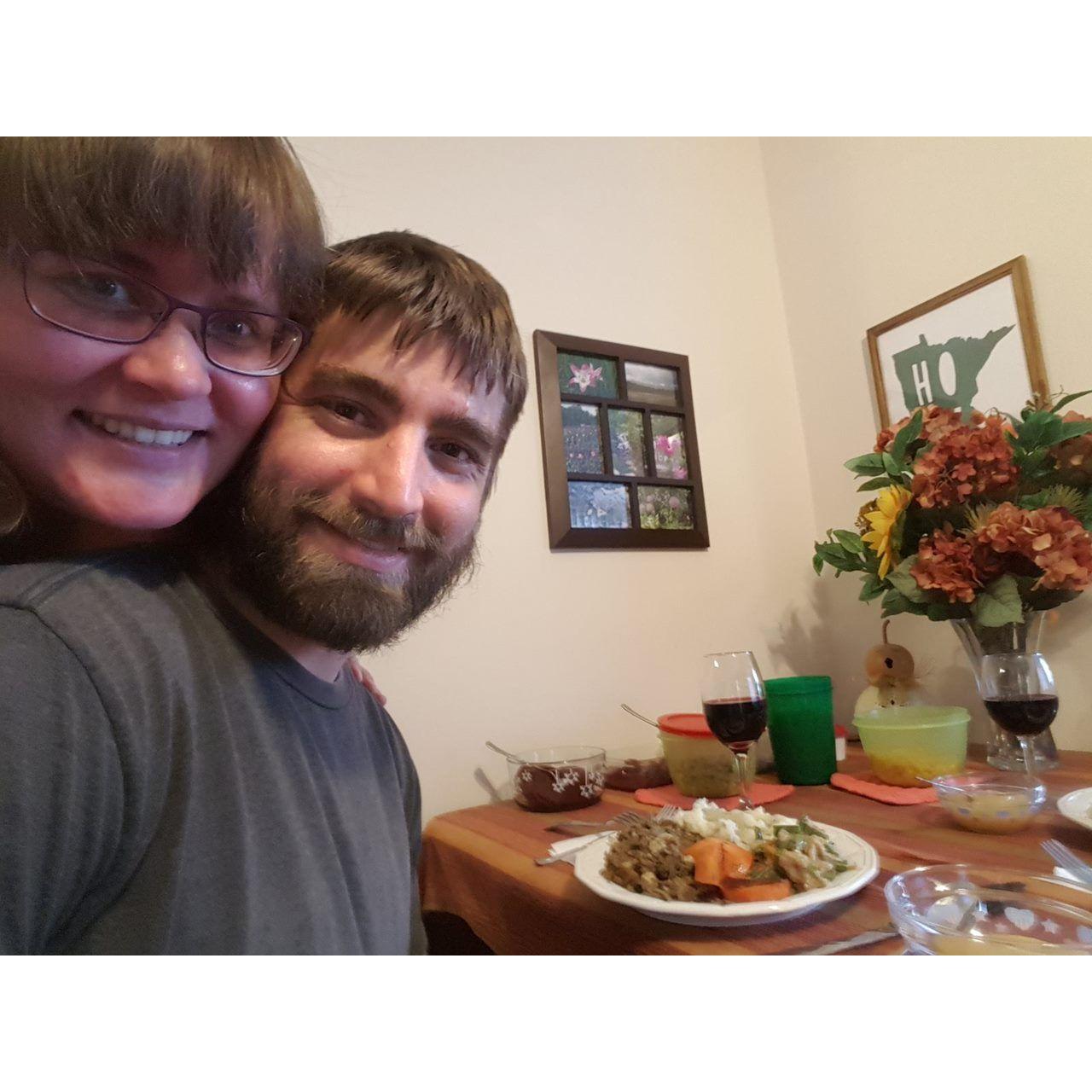 Thanksgiving at our place 2017