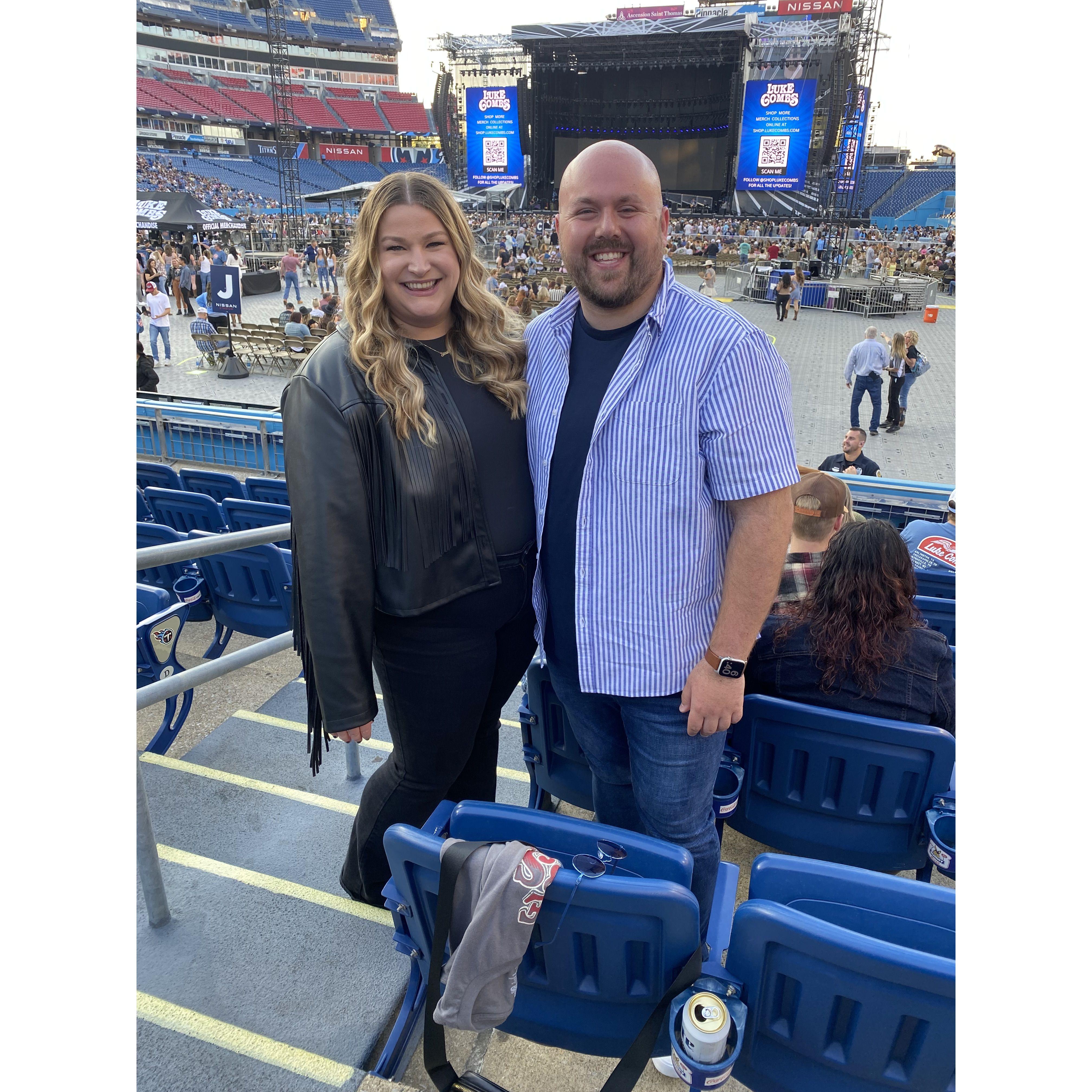 Luke Combs in Nashville!