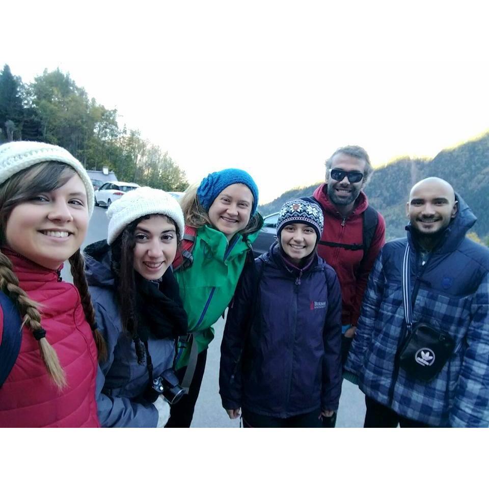Two weeks after the first time I saw Sarah. She invited me to an adventure : climb Le Mont Blanc with some friends. I never hiked before, I could follow her by the strength of love and prayers ! Ouf !