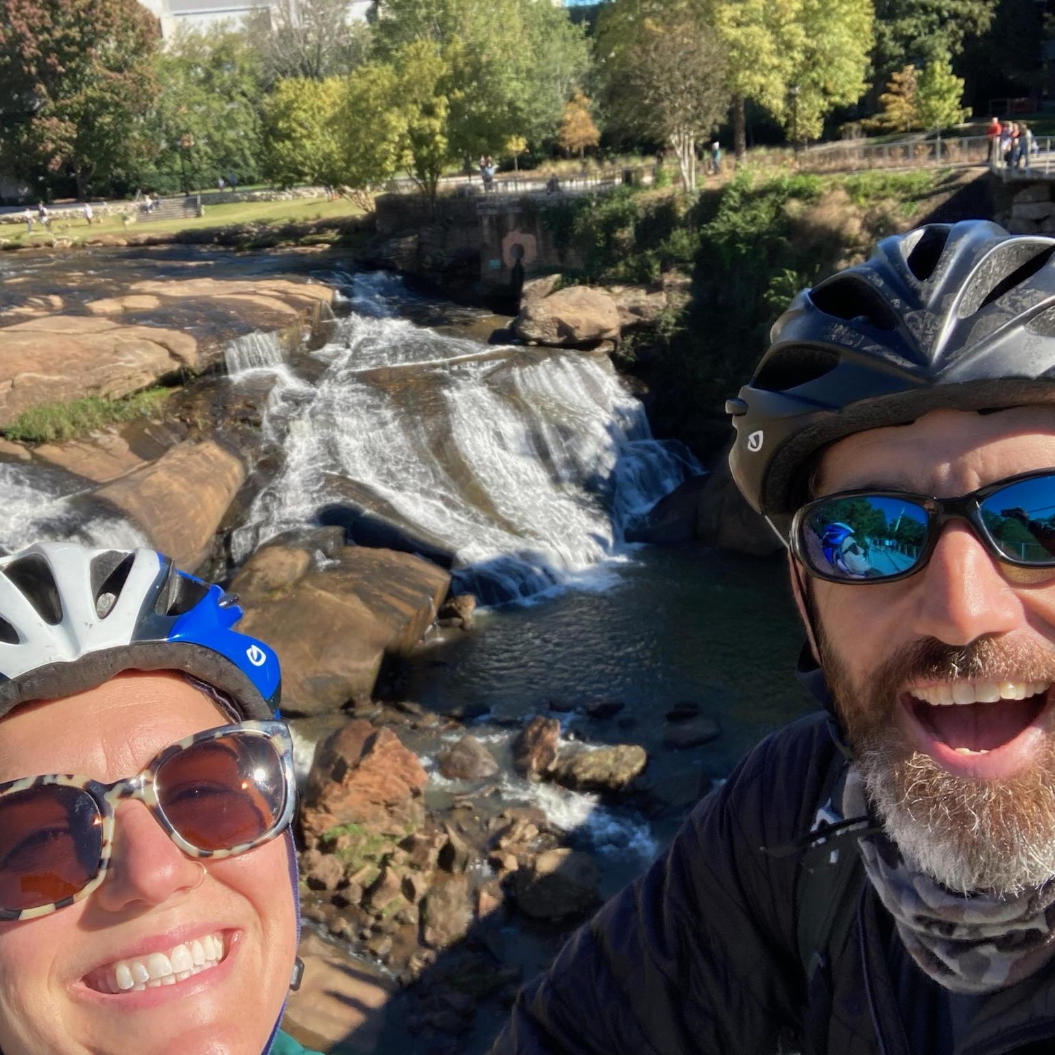 Biking in Greenville, SC
