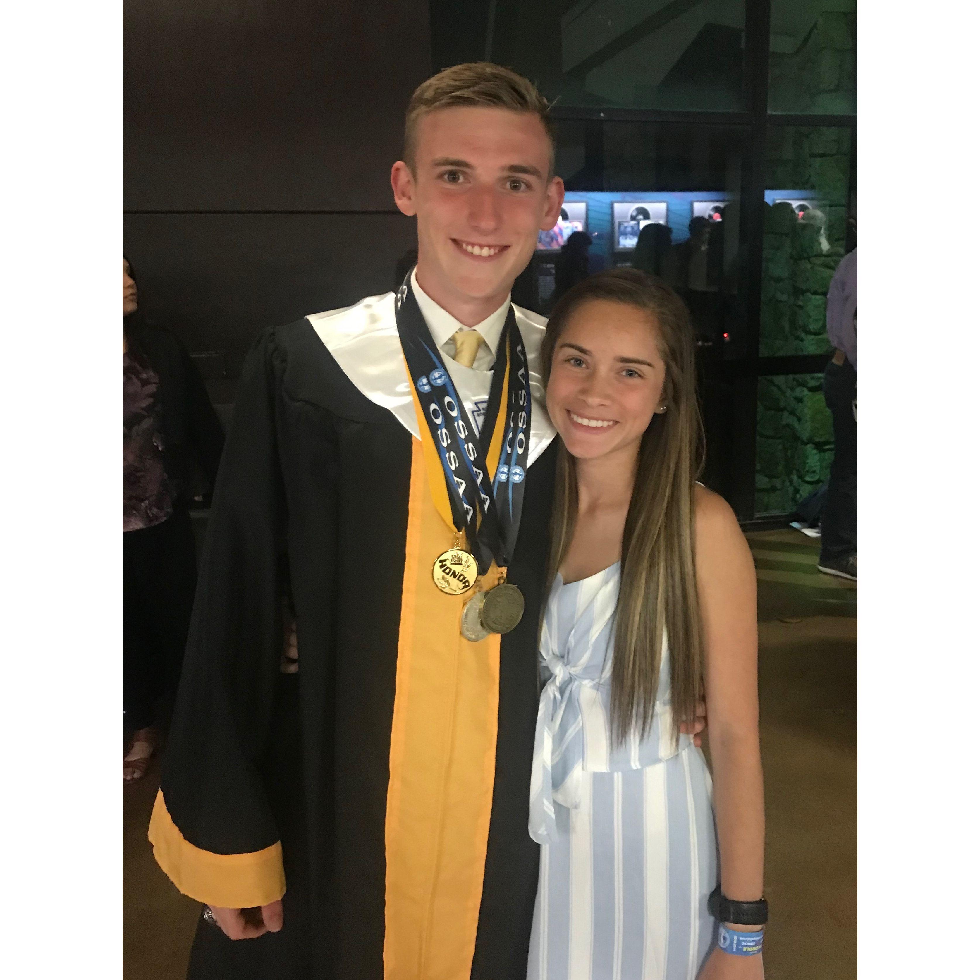 Aden's high school graduation 2019
