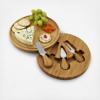 Feta 4-Piece Charcuterie Board & Tool Set