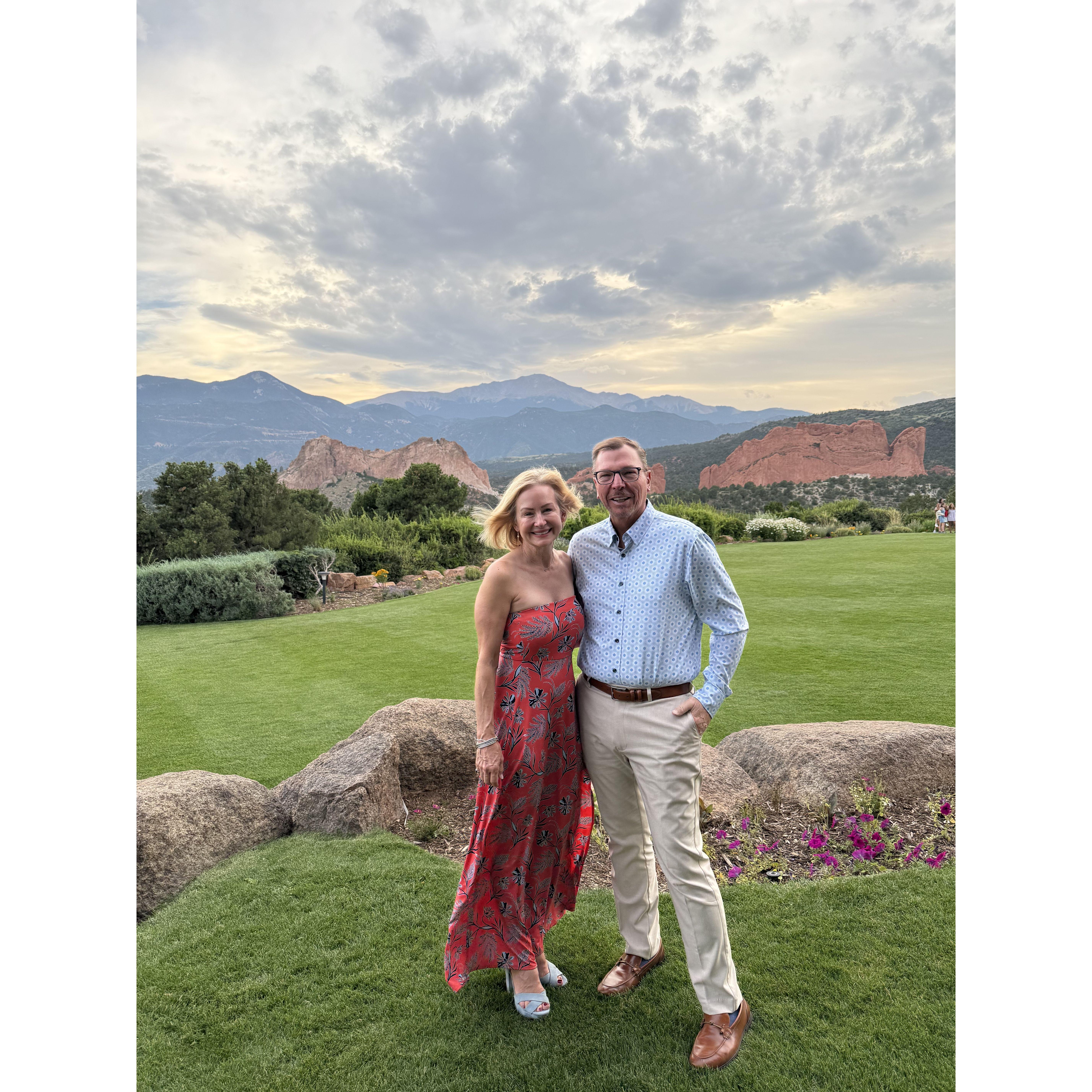 Garden of the Gods resort & spa in Colorado Springs!   Happy Birthday, Scott!