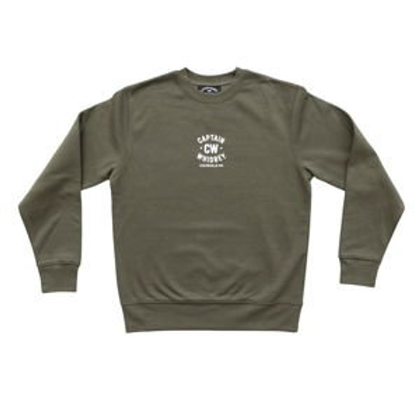 Penn Cove CW Crew Neck Sweatshirt — Captain Whidbey - Size Medium