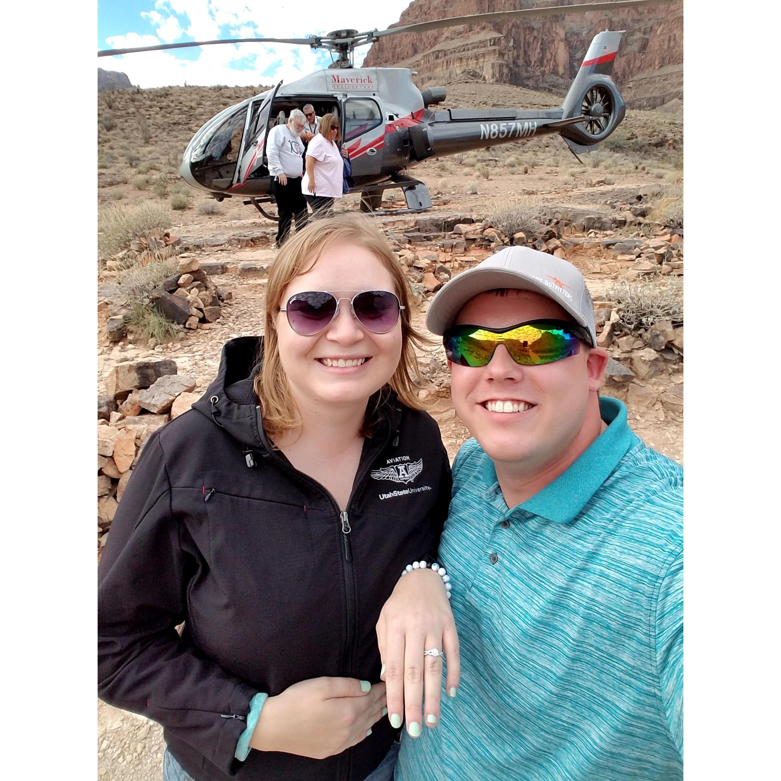 She said YES!