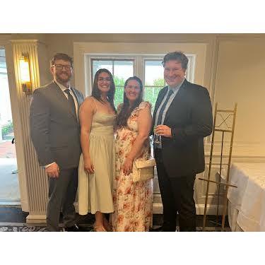 Cousins night out for Sean and Danielles Wedding (Jordan and Erik pictured with Maggie and Greg)
