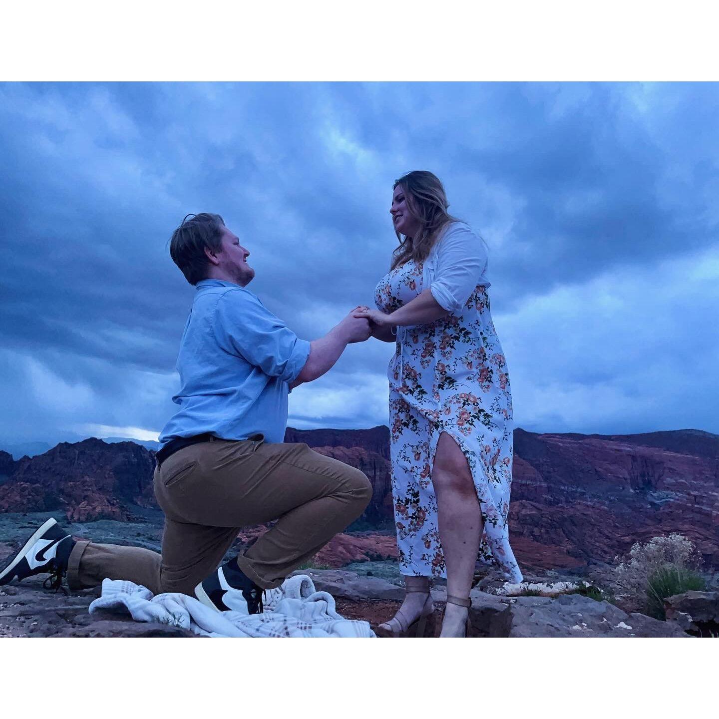 Easter Sunday 2024- We got engaged!