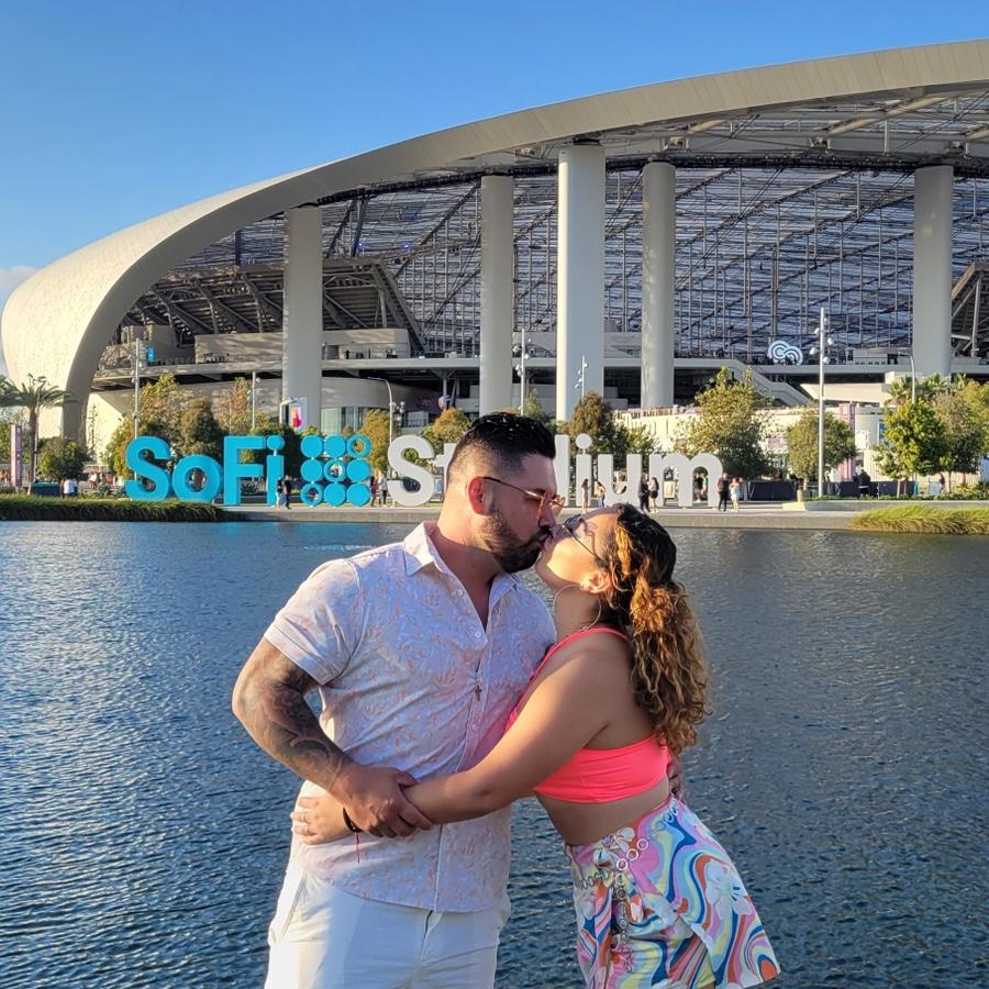 Our first concert. Bad Bunny 2022