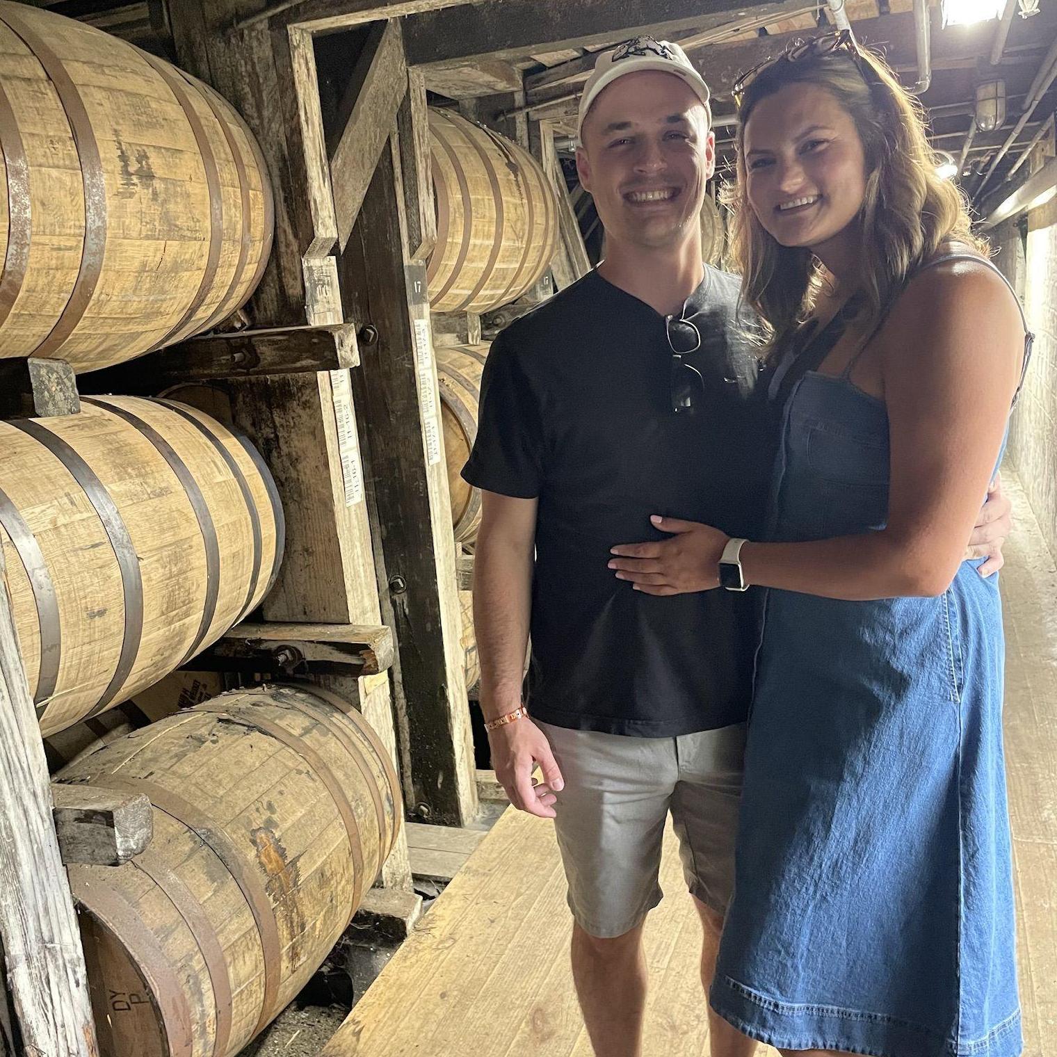 On our Kentucky distillery tours!