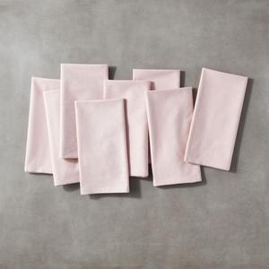 Poplin Pink Napkins Set of 8