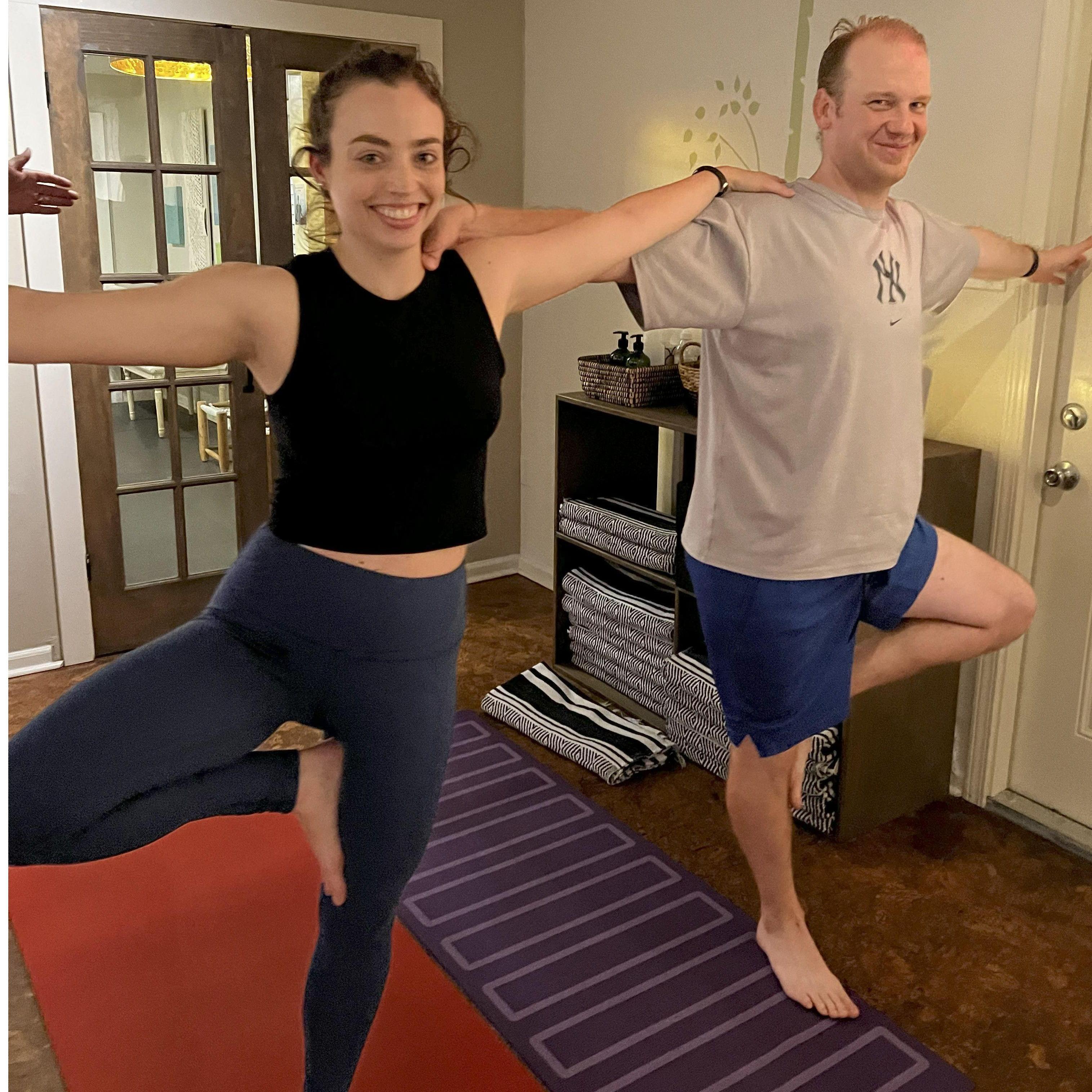 Valentine's Day Couples Yoga Class