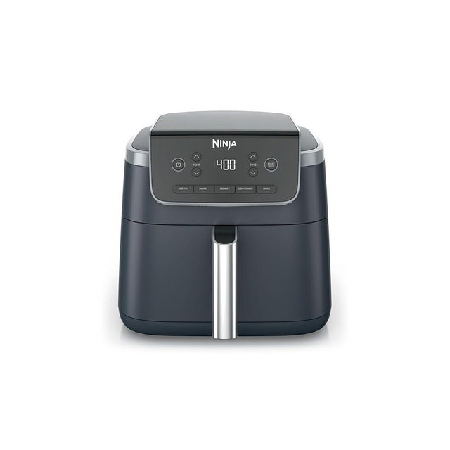 Ninja Air Fryer Pro 5-in-1 | 5 QT Capacity, Air Fry, Bake, Roast, Reheat, and Dehydrate, Air Crisp Technology | Nonstick Basket & Crisper Plate | Cyberspace | AF142BL