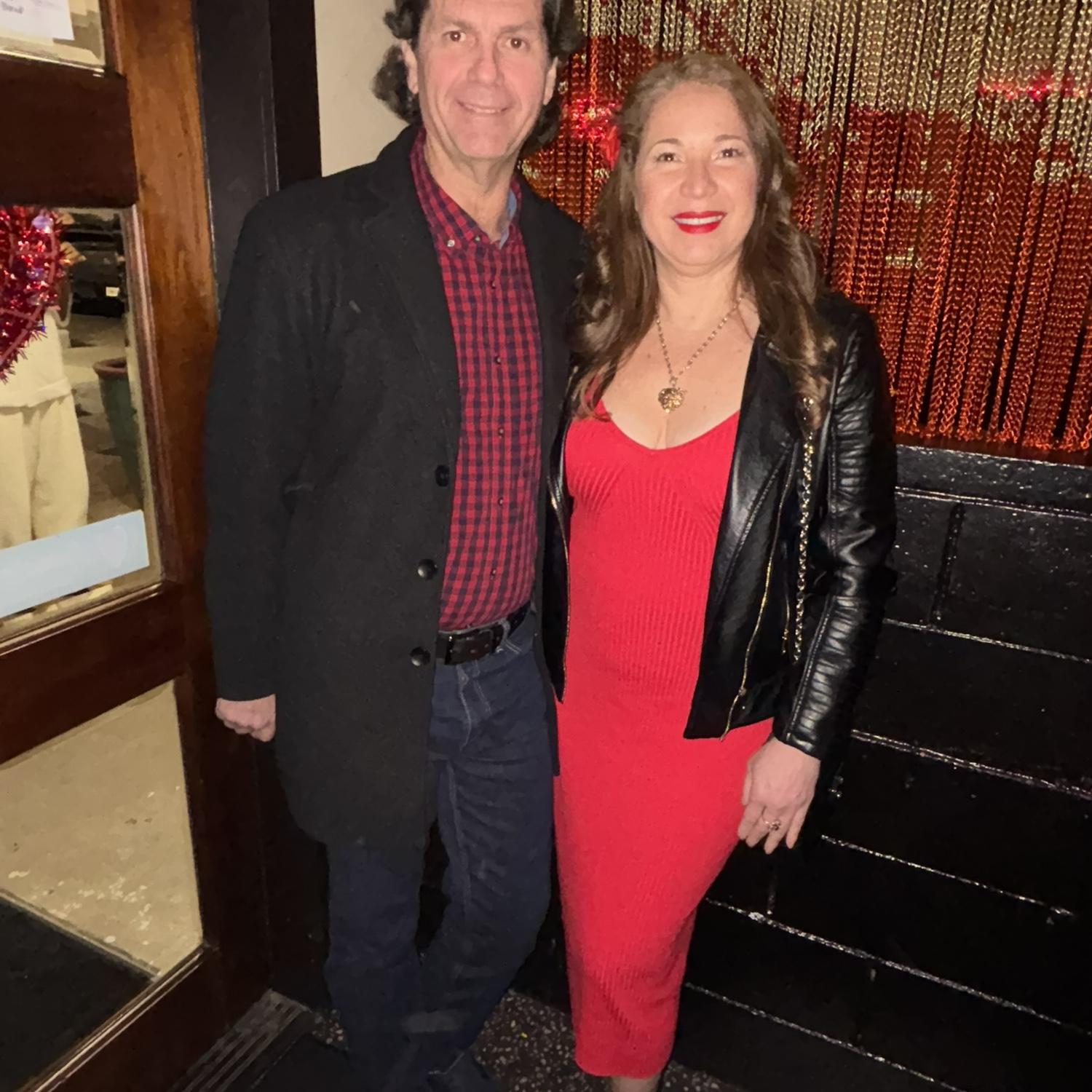 We celebrated Valentine’s Day where we first met!!