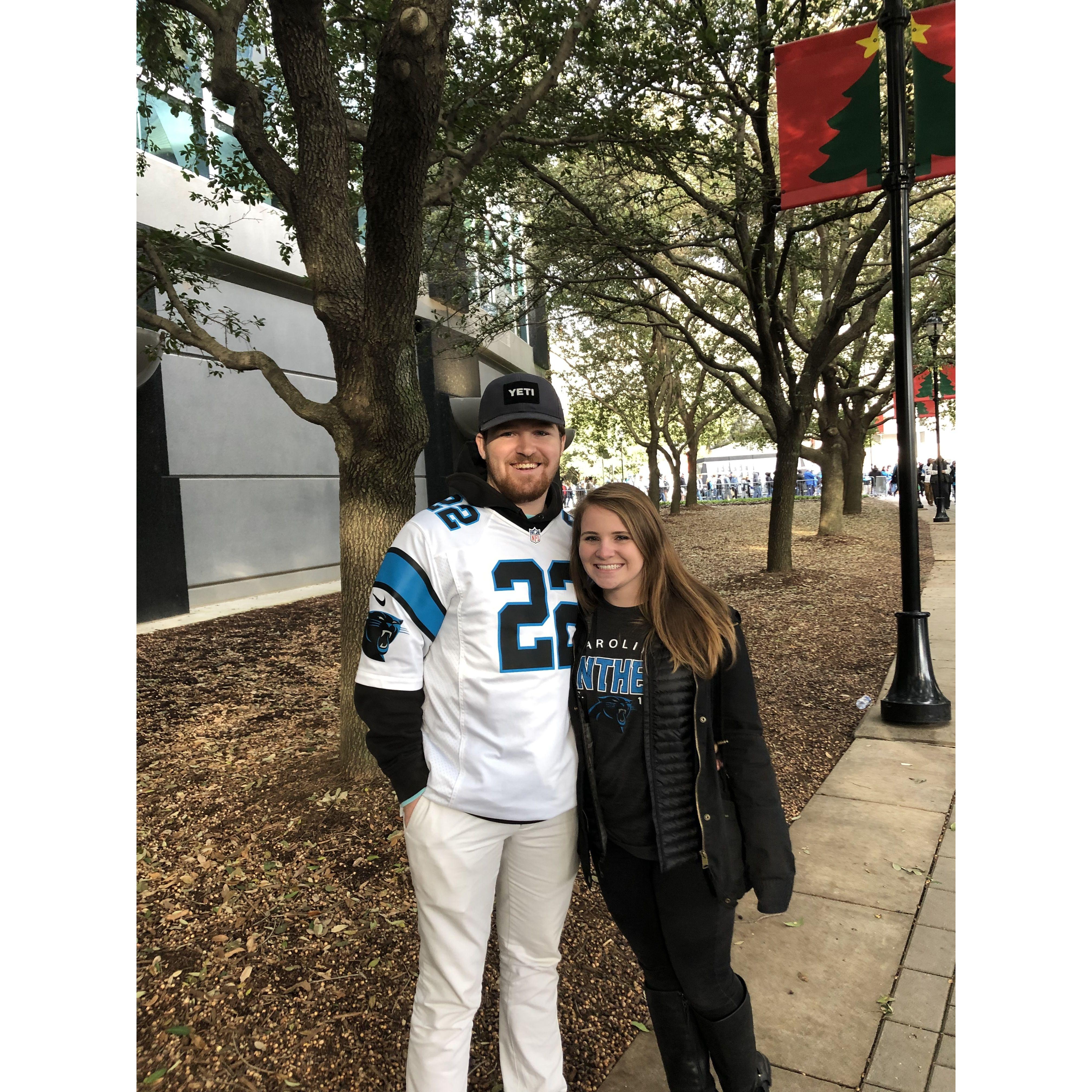 Dec 2018.

Panthers game!