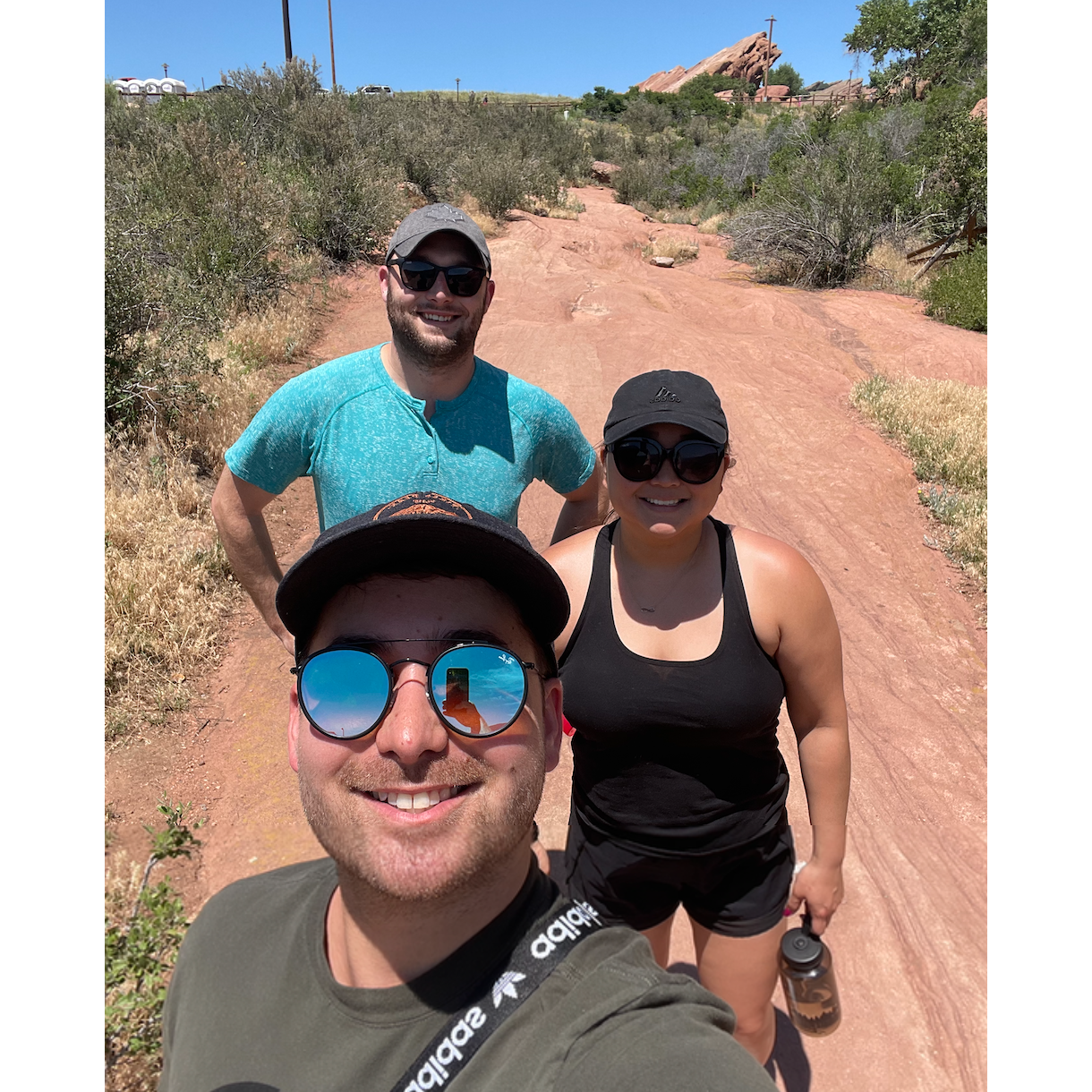 Cameron showed us the best time during our engagement trip!