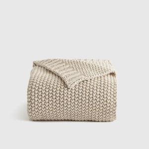 Cotton Fisherman Throw - Natural
