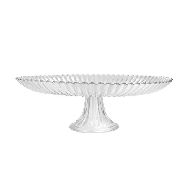Archie Large Cake Stand, Clear